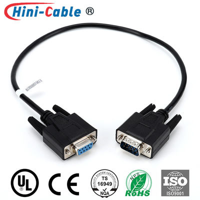 1800mm 9Pin Male To Female 1080P Computer Monitor Cables