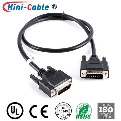Anti Interference D-SUB 15Pin To 15Pin Computer Monitor Cables