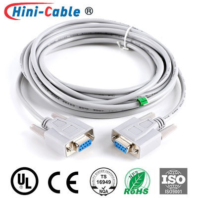 Female To Female D-SUB 9Pin Computer Monitor Cables