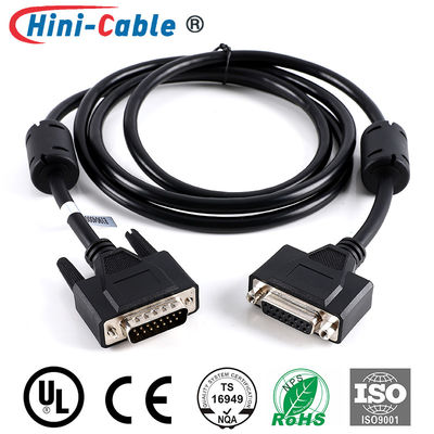 Shielded Magnet Ring 1500mm PC Monitor Connection Cable
