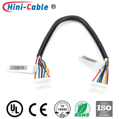 2.0mm 8Pin Female To Female 22AWG Electrical Wire Harness