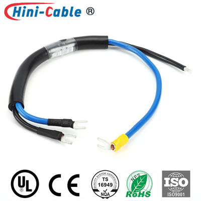 Black Heat Shrinkable Tube RV 6mm2 Electrical Wire Harness