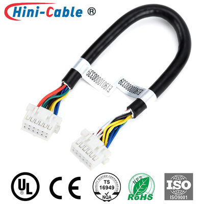 Female To Female 2.5mm 2x6Pin Electrical Wire Harness