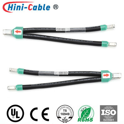 ISO9001 Black AWM 1015 6AWG Power Connection Cable