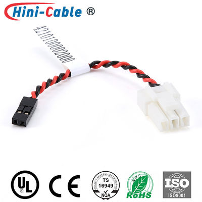 JST 3.96mm 3Pin To 2Pin Twisted Wire Harness Cable Assembly