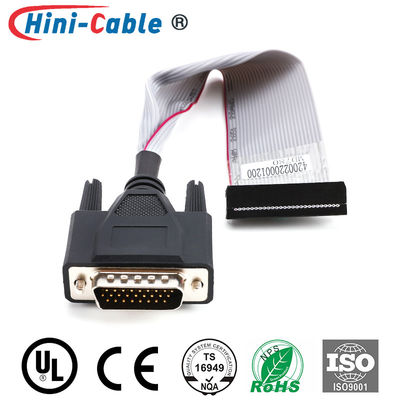 D-SUB26 Male To 2.54mm IDC 2x13Pin 220mm PC Monitor Wire