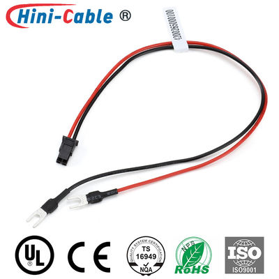 3.0mm 2Pin To Flange Spade Terminal Wire Harness Connector