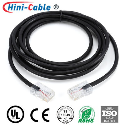 Iron Shell Crystal Plug 8Pin 5000mm Data Transmission Cable