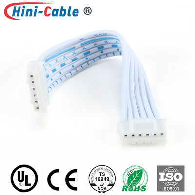 2.5mm 6Pin Male To Male UL20276 28AWG Computer Wire Harness