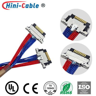 I-PEX 20346-010T Male To Male 230mm PC Case Cable