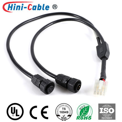 IATF16949 6 Pin M12 Waterproof Male Female Cable 20AWG