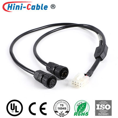 M12 8pin ISO9001 CSA Male Signal Extension Cable XLPE