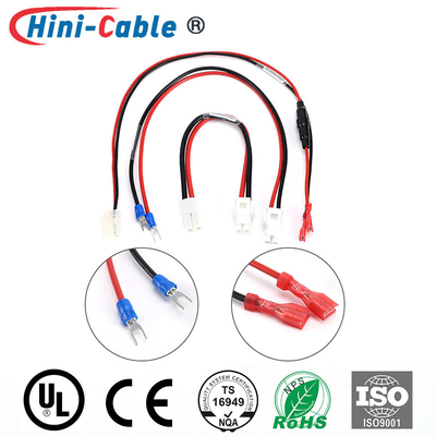 Pitch 4.2mm 2Pin Length 180mm Custom Wire Harness UL 1015 20AWG