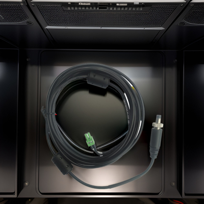 DC5525 Industrial Power Cords &amp; Extension Cords 2-Core Power Connection Harness with Anti-Interference Magnetic Ring Two