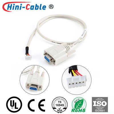 24AWG D-SUB 9Pin To 5Pin 2.0mm Monitor Signal Cable