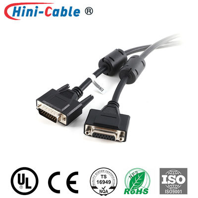 D-SUB 15Pin Male to Female 24AWG Computer Monitor Cables