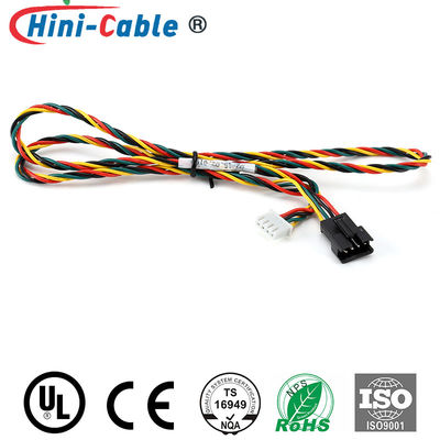 2.0mm 4pin Female To Male 26AWG Medical Device Cables