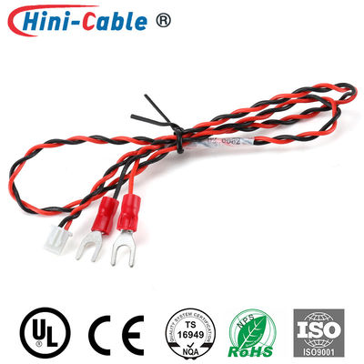 Flange Spade Terminal To 2.5mm 2Pin Medical Wire Cable
