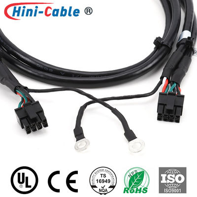 Molex 3.0mm Female To Female 2x4Pin Electrical Cable Harness