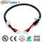 Telecommunication 2.0mm 8Pin 22AWG Electrical Wire Harness