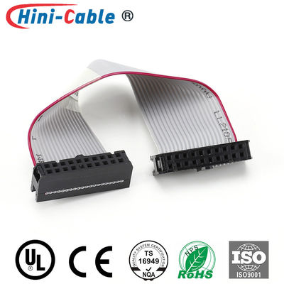 IDC 2.54mm 2x10 Pin 28AWG Signal Transmission Cable