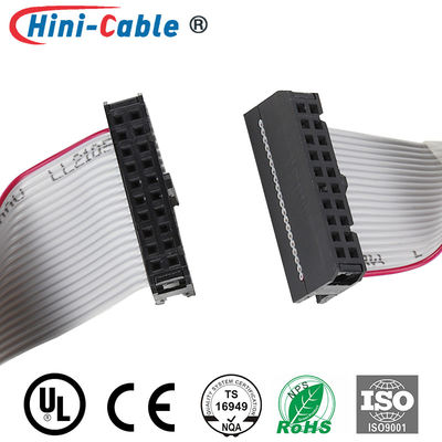 IDC 2.54mm 2x10 Pin 28AWG Signal Transmission Cable