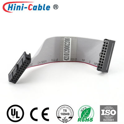 IDC 2.54mm 2x10 Pin 28AWG Signal Transmission Cable