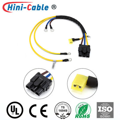 Power Input 500mm UL1015 12AWG Custom Power Cable