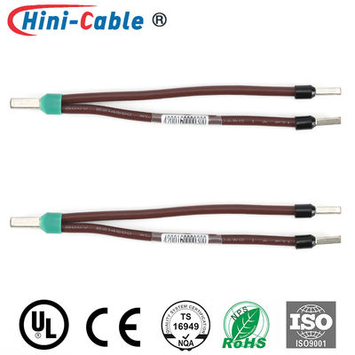 Twin Cord End Terminals(TEN 6014) to Cord End Plug Terminals(E6012) Power Output Wire