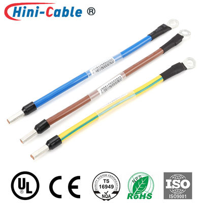 Cord End Plug Terminals(EVN 6012) to Non-insulated Ring Terminals(RNB 5.5-5) ACDU Power Input Wire