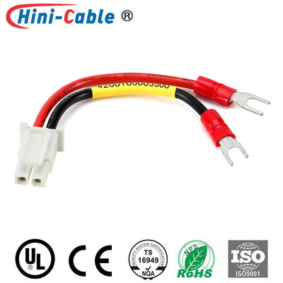 SAMTEC 2Pin To Insulated Spade Terminals Power Supply Wire