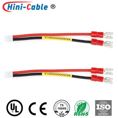 Nylon Fully Insulatel Terminal 22AWG Computer Wire Harness
