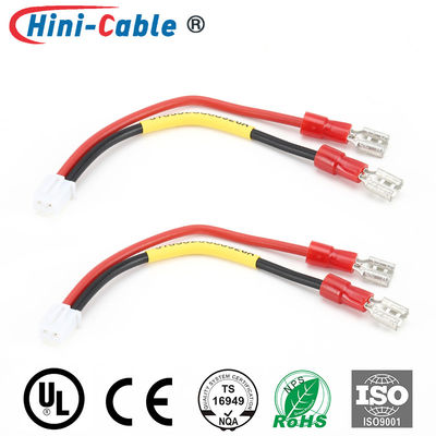 Nylon Fully Insulatel Terminal 22AWG Computer Wire Harness