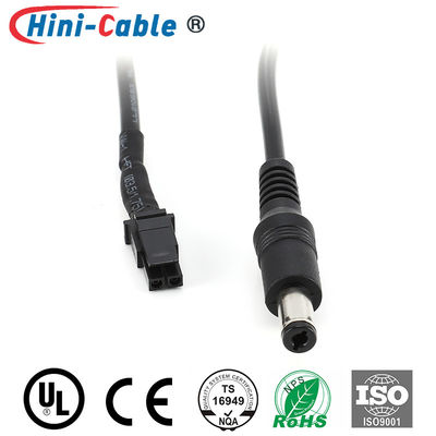 Black PVC Jacket Board To Board 18AWG Computer Wire Harness