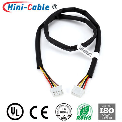 Heat Shrinkable Tube 2.5mm 4Pin 22AWG Power Supply Wire