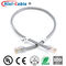 AMP 8Pin Crystal Plug Shielded 3000mm Computer Wire Harness