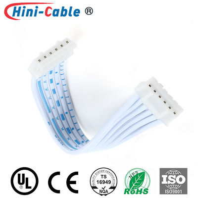2.5mm 6Pin Male To Male UL20276 28AWG Computer Wire Harness