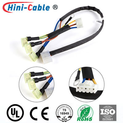 Fully Insulated Flag Terminals 5 Pin 18AWG Power Control Wire