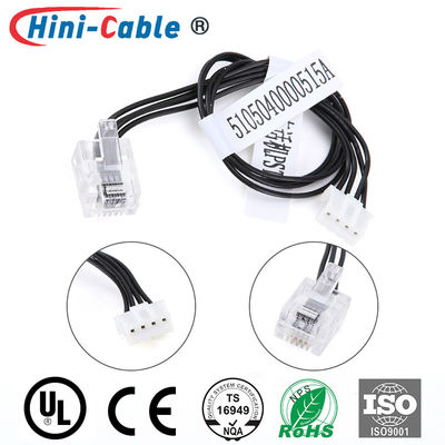 Signal Transmission RJ 12 6P6C To XH1.25 4Pin PCB Connector Cable