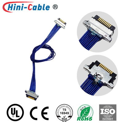 I-PEX 20346-010T Male To Male 230mm PC Case Cable