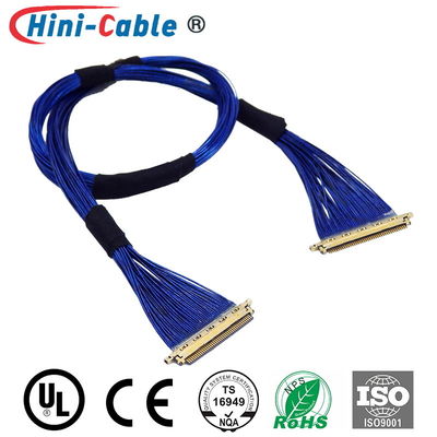 ISO9001 I-PEX 20524-040T Connector 50Pin PC Case Cable