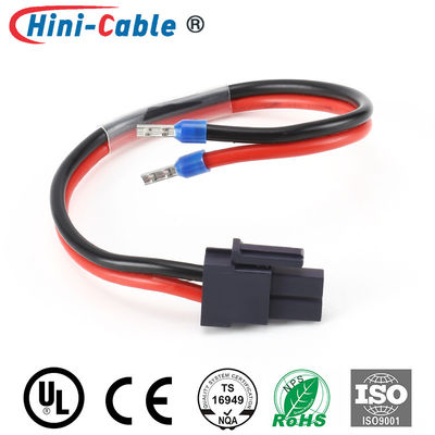 Power Supply Red Black UL2468 18AWG Custom Power Cable