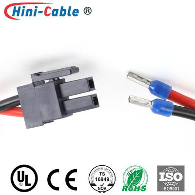Power Supply Red Black UL2468 18AWG Custom Power Cable