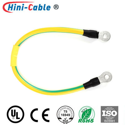 RoHS Yellow Green UL1015 18AWG 190mm Power Supply Wire