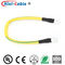 Non Insulated Ring Terminal UL 1015 16AWG Custom Power Cable