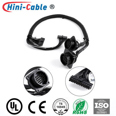 TE 24Pin Male To MOLEX 24Pin 4.2mm Power Wire Harness