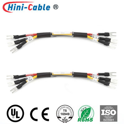 Spade Terminals to Spade Terminals with Heat Shrink Tube Power Output Wire