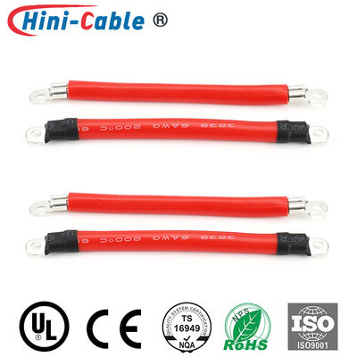 Non-Insulated Ring Terminals to Non-insulated Ring Terminals with Heat Shrink Tube Power Output Wire