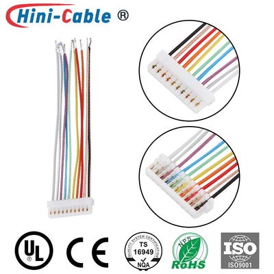 Open Tinned End 34AWG PC Case Cable UL10064 JST-10SUR-32S