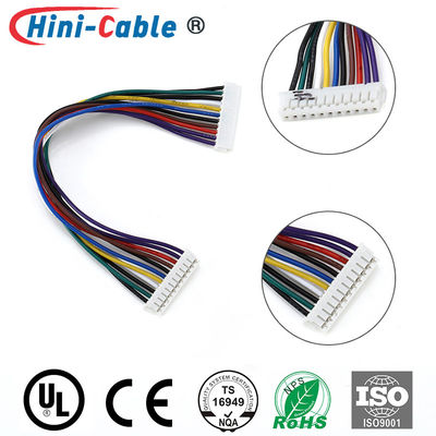 24AWG PH2.0 Data Connection Wire Harness 1x11Pin Male To Male